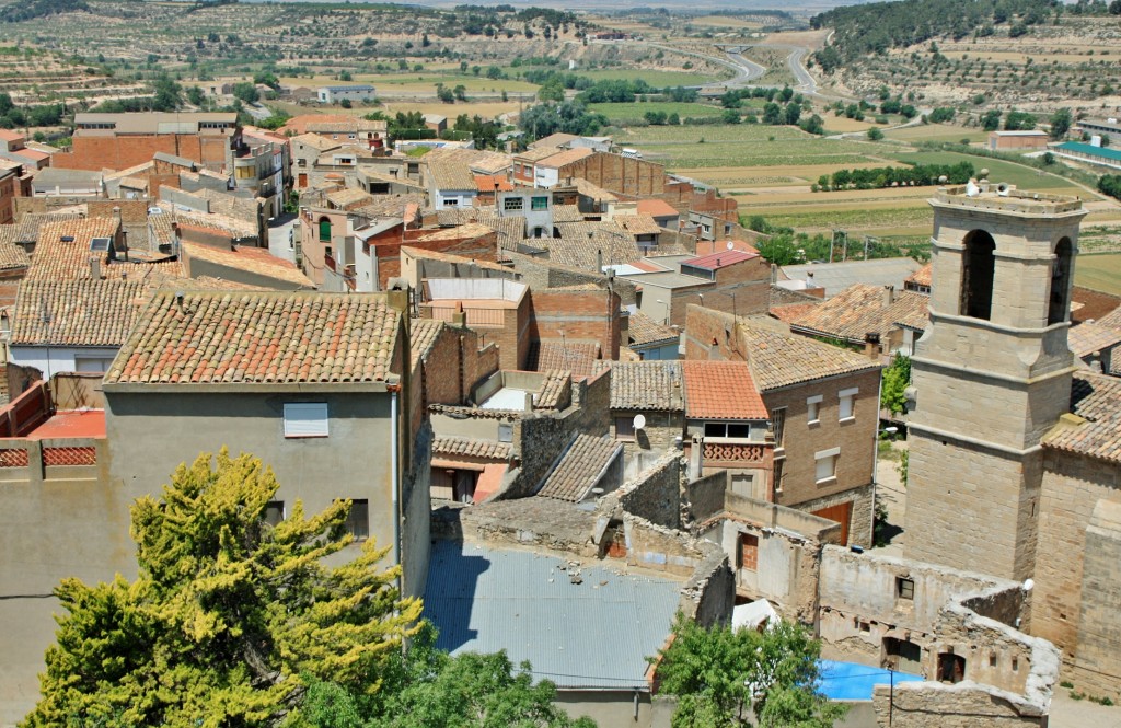 Foto: Vista desde el castillo - Ciutadilla (Lleida), España