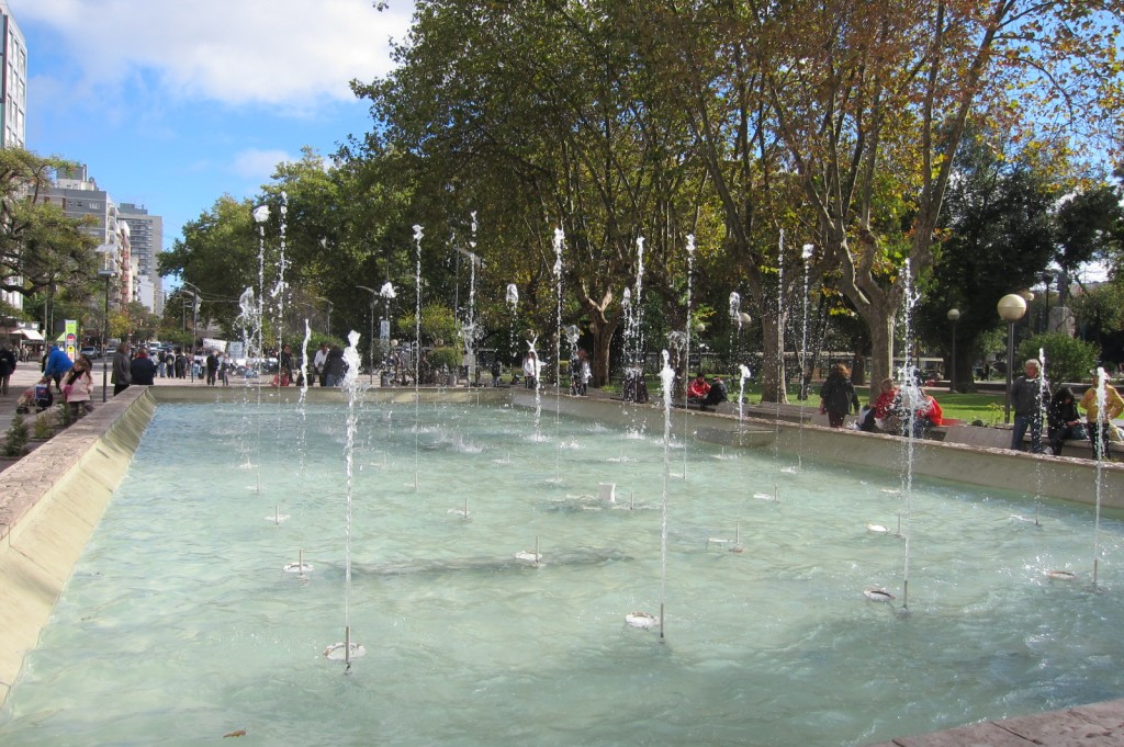 Foto: Plaza  San Martín - Mar del Plata (Buenos Aires), Argentina