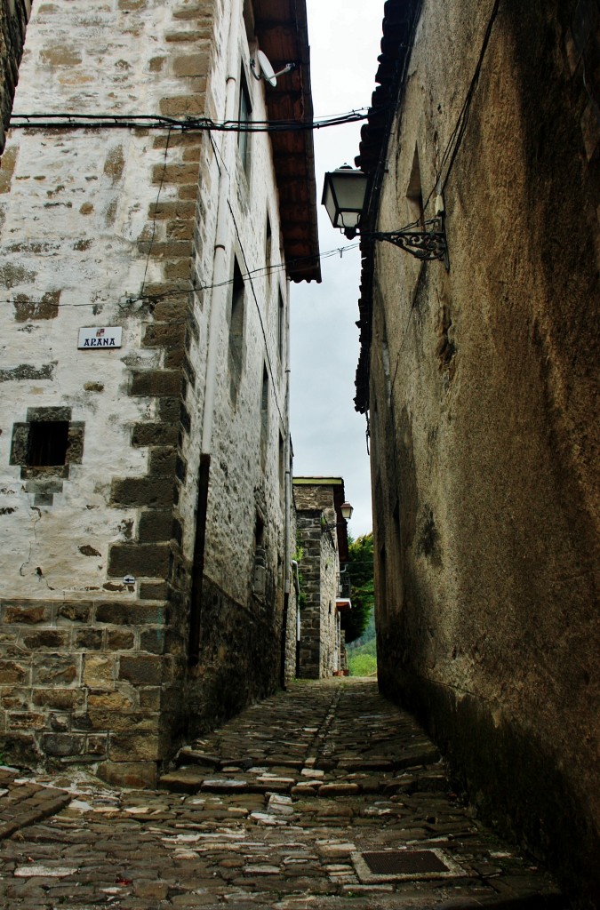 Foto: Vista del pueblo - Roncal (Navarra), España