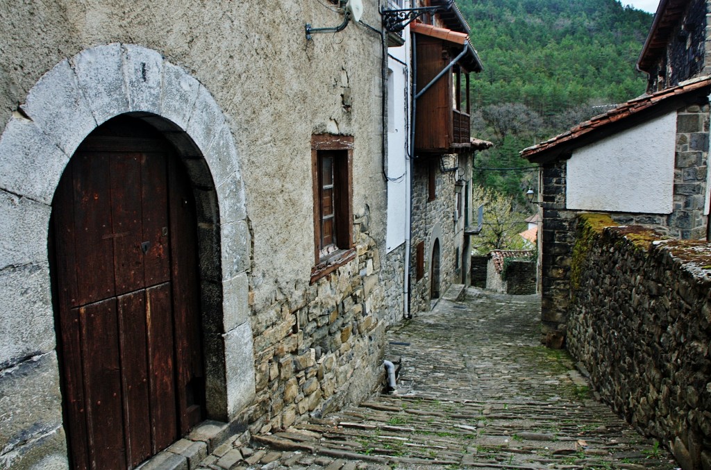 Foto: Vista del pueblo - Roncal (Navarra), España