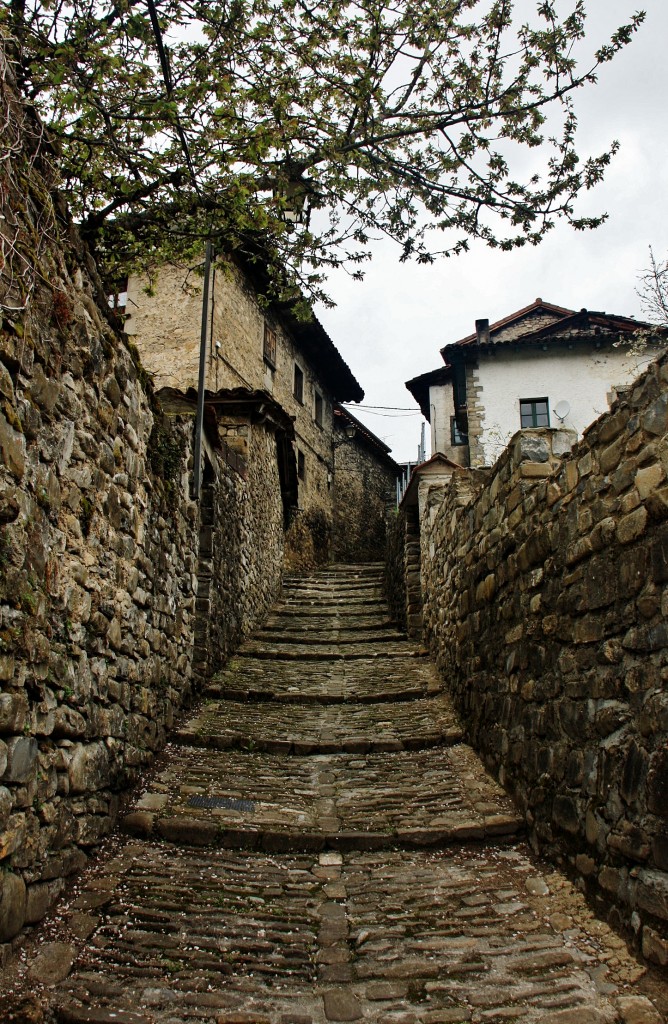 Foto: Vista del pueblo - Roncal (Navarra), España