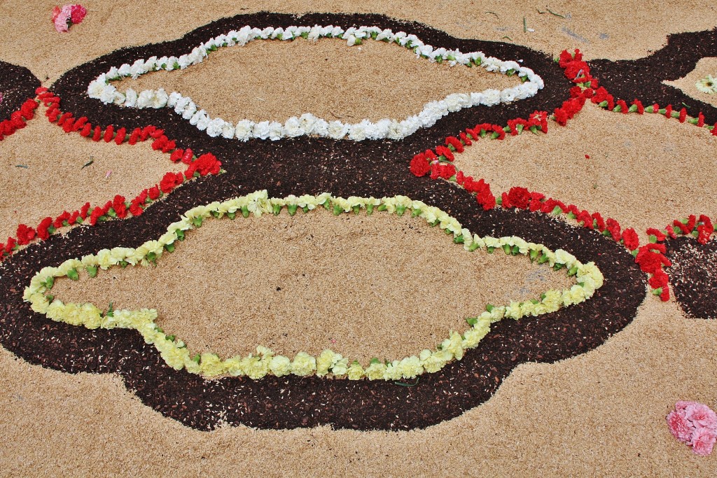 Foto: Alfombras de flores - La Garriga (Barcelona), España