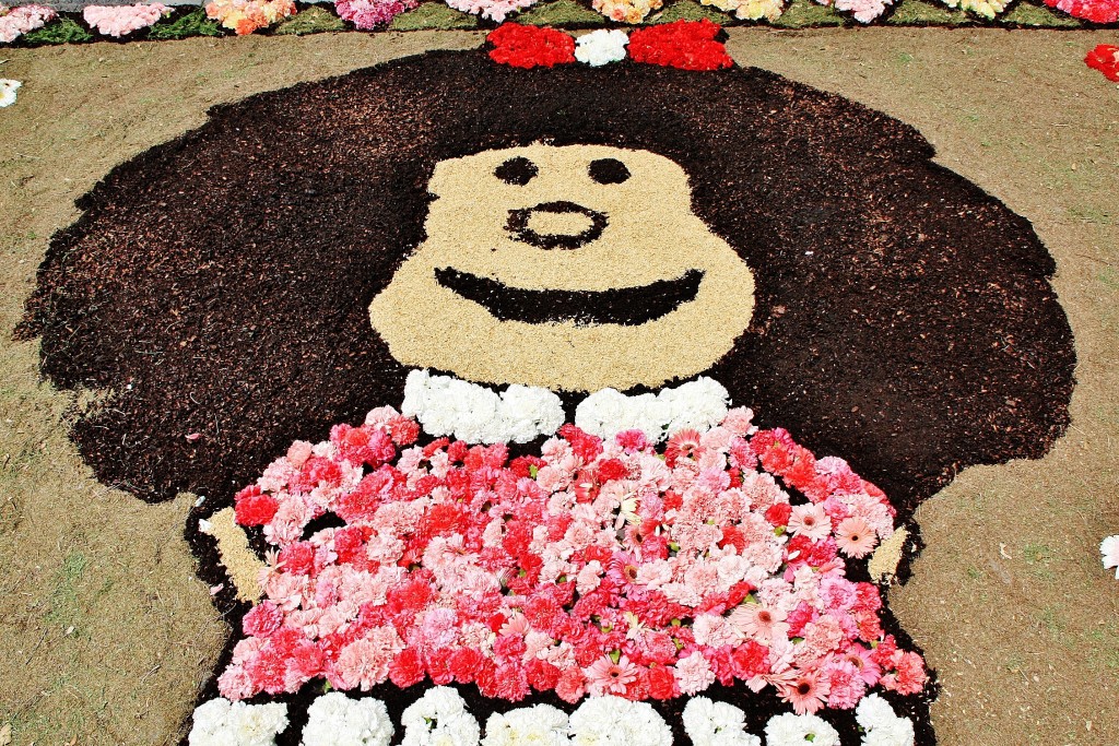 Foto: Alfombras de flores - La Garriga (Barcelona), España