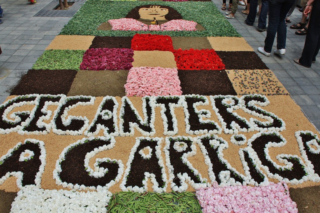 Foto: Alfombras de flores - La Garriga (Barcelona), España