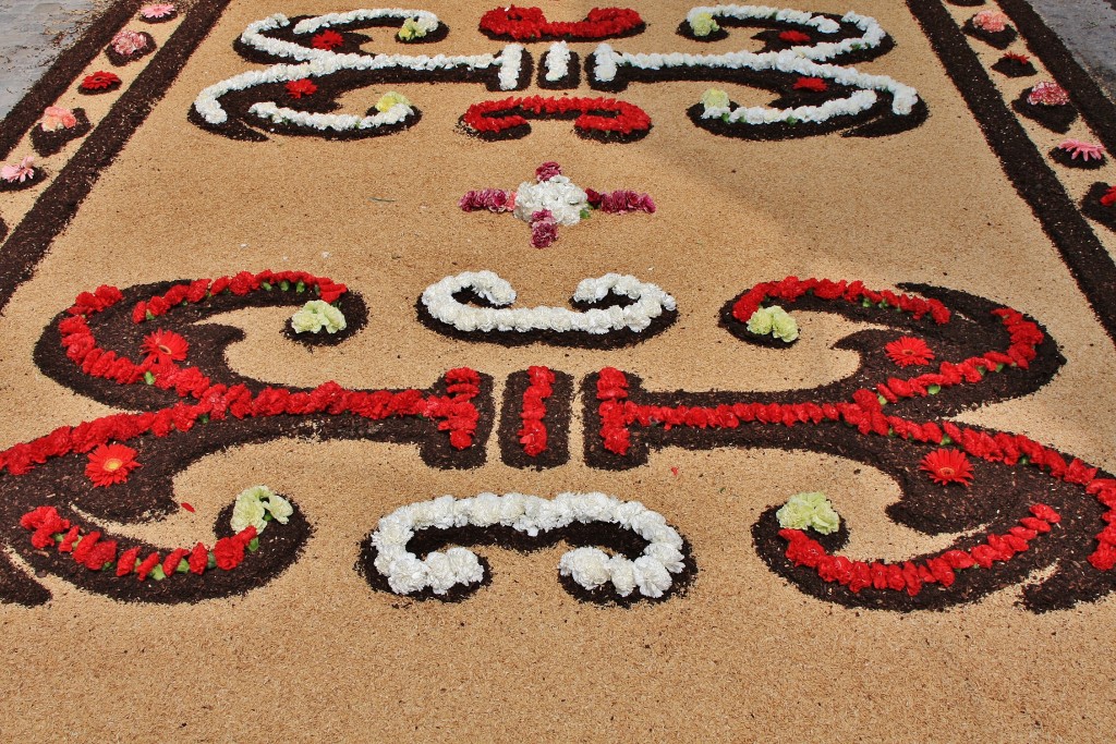 Foto: Alfombras de flores - La Garriga (Barcelona), España