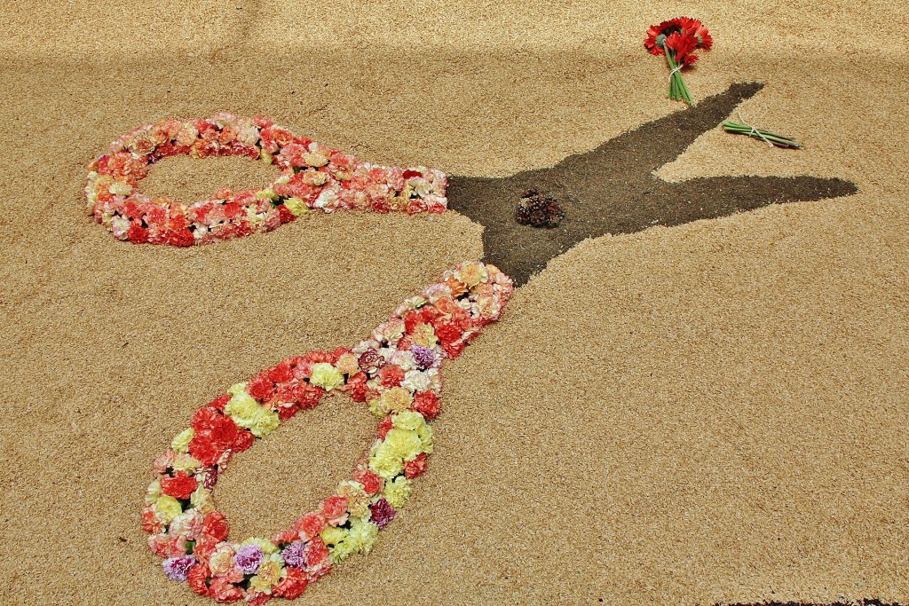 Foto: Alfombras de flores - La Garriga (Barcelona), España