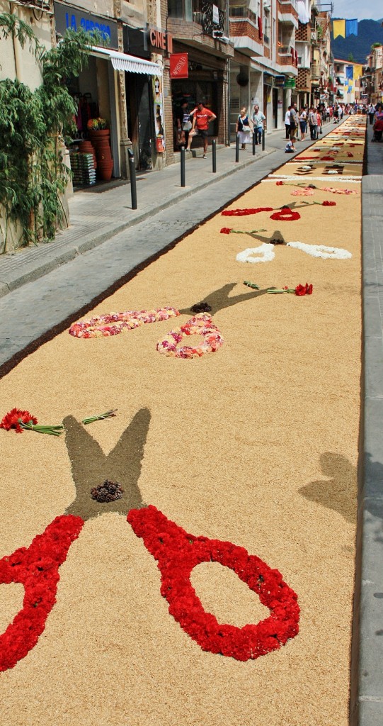 Foto: Alfombras de flores - La Garriga (Barcelona), España