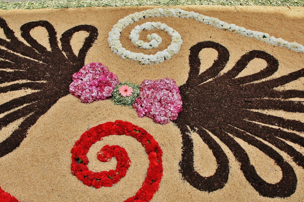 Foto: Alfombras de flores - La Garriga (Barcelona), España