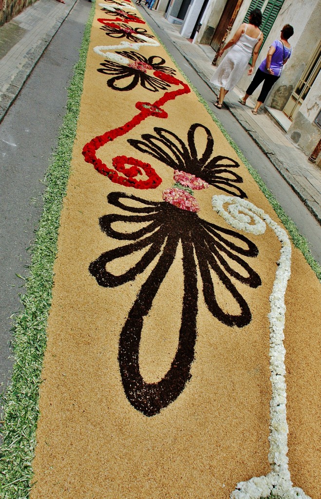 Foto: Alfombras de flores - La Garriga (Barcelona), España