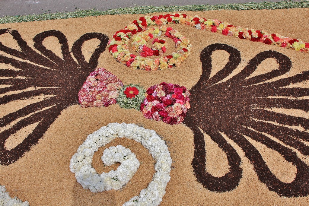 Foto: Alfombras de flores - La Garriga (Barcelona), España