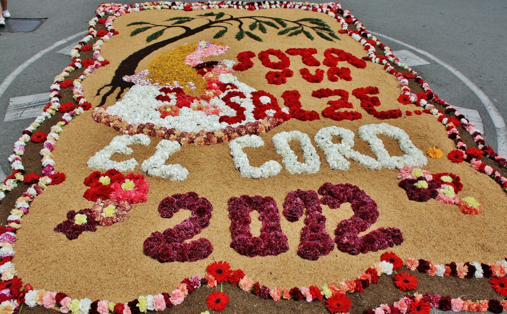 Foto: Alfombras de flores - La Garriga (Barcelona), España