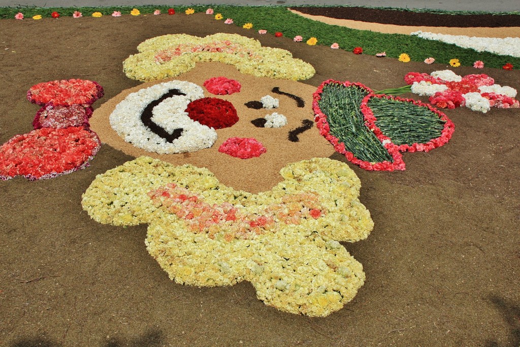 Foto: Alfombras de flores - La Garriga (Barcelona), España