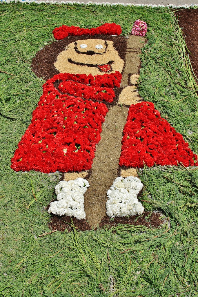 Foto: Alfombras de flores - La Garriga (Barcelona), España