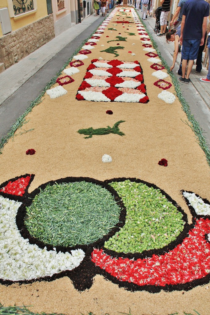 Foto: Alfombras de flores - La Garriga (Barcelona), España