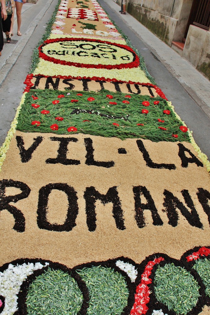 Foto: Alfombras de flores - La Garriga (Barcelona), España