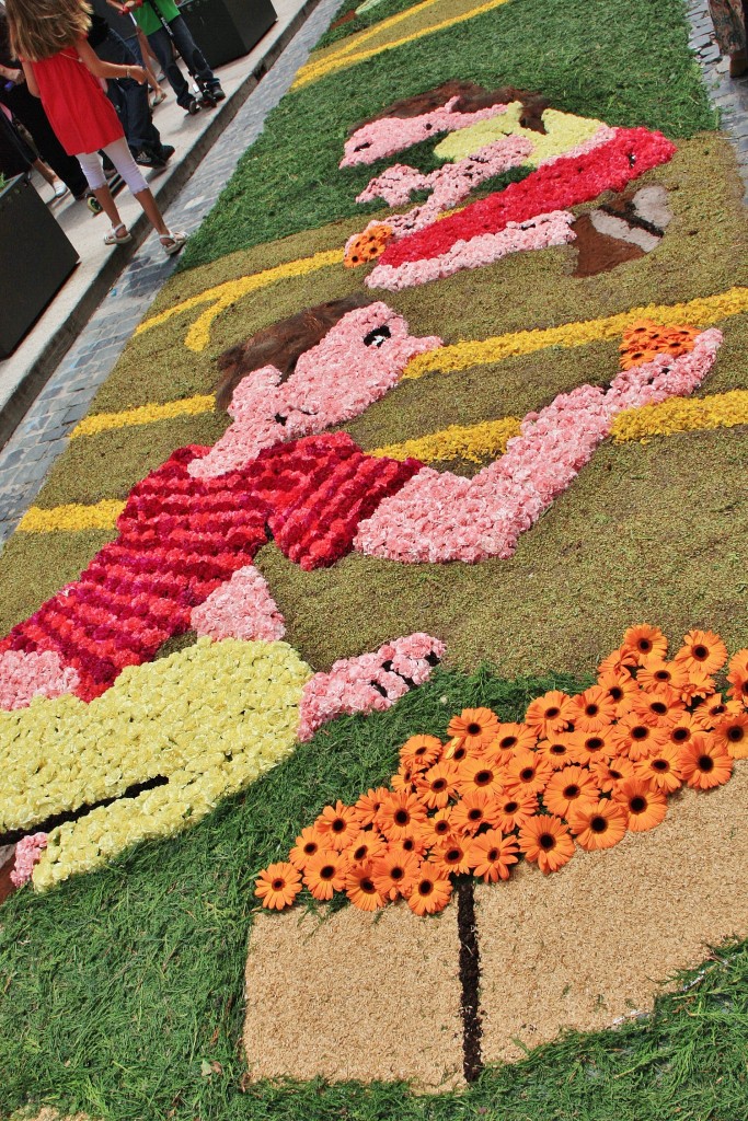 Foto: Alfombras de flores - La Garriga (Barcelona), España