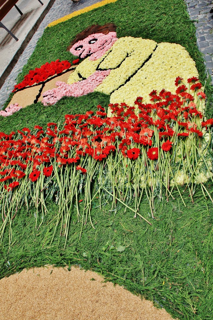 Foto: Alfombras de flores - La Garriga (Barcelona), España