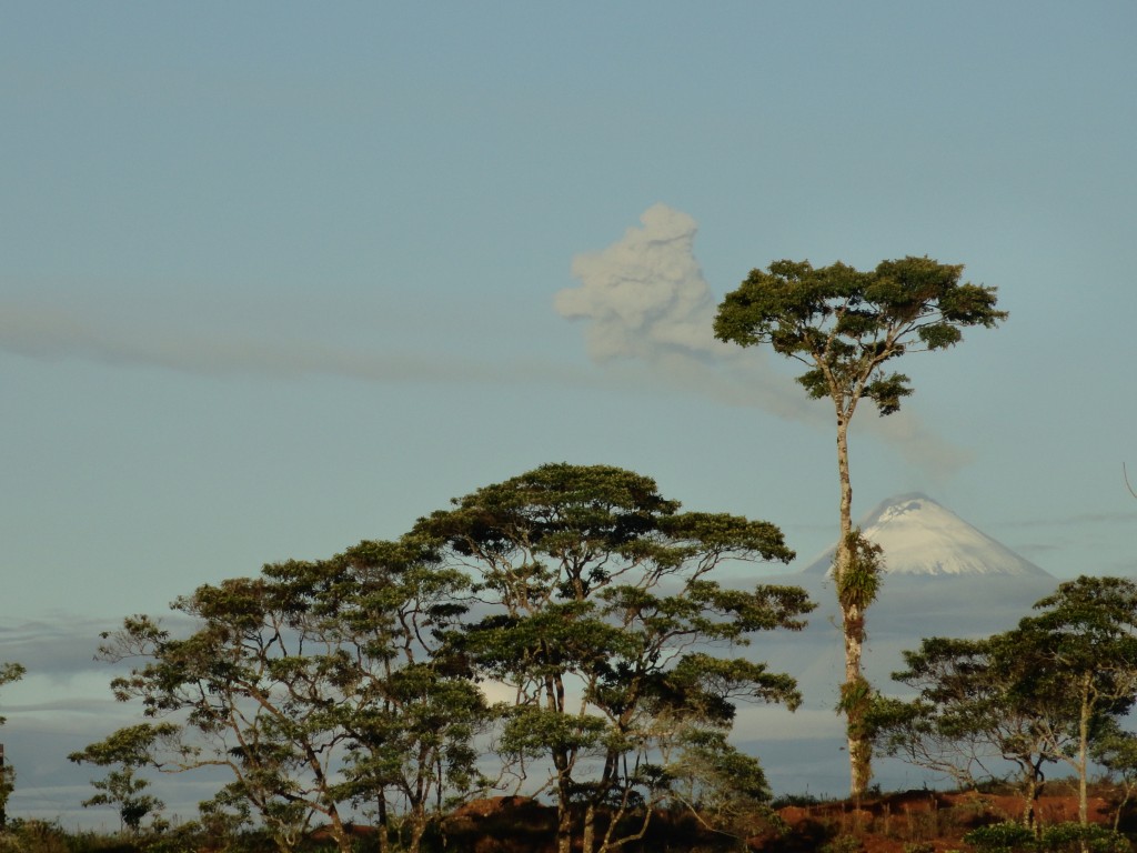 Foto: Vista al Sangay - Simón Bolívar (Pastaza), Ecuador