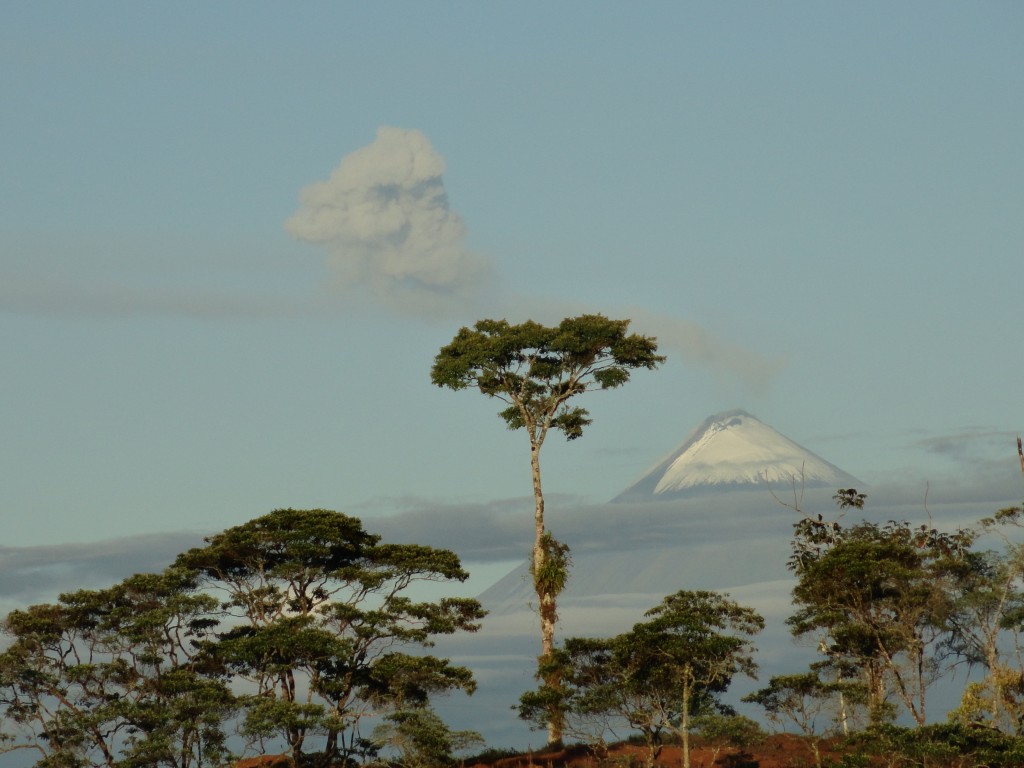 Foto: Vista al Sangay - Simón Bolívar (Pastaza), Ecuador