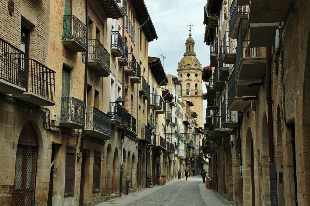 Foto: Centro histórico - Puente la Reina (Navarra), España