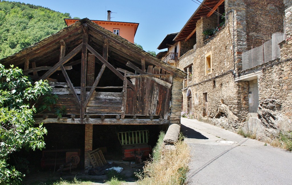 Foto: Vista del pueblo - Castellbò (Lleida), España