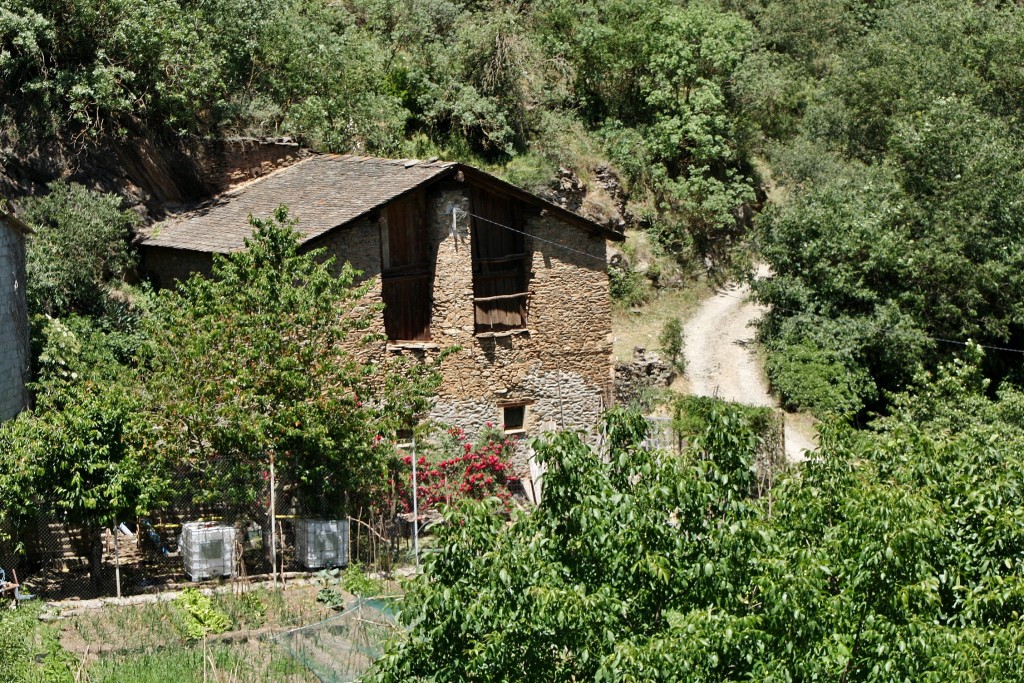 Foto: Vista del pueblo - Castellbò (Lleida), España