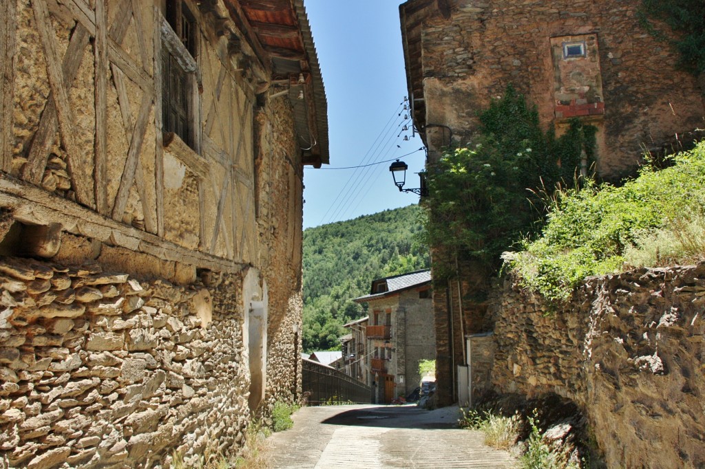 Foto: Vista del pueblo - Castellbò (Lleida), España