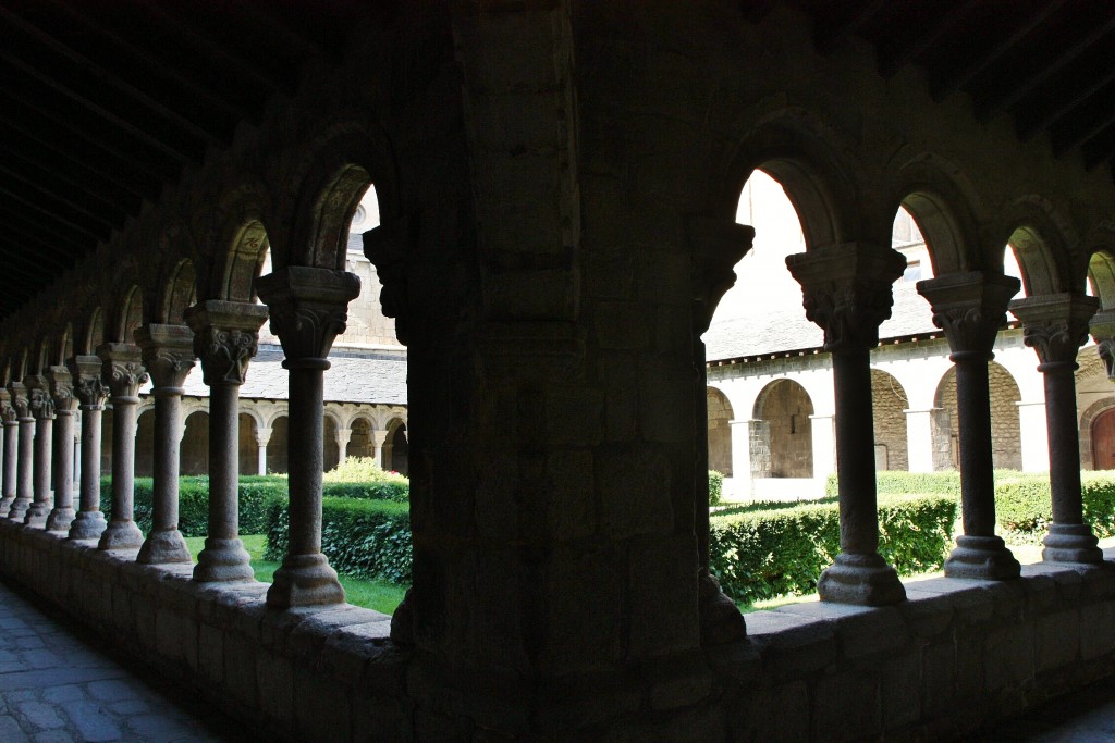 Foto: Claustro de la catedral - La Seu d´Urgell (Lleida), España