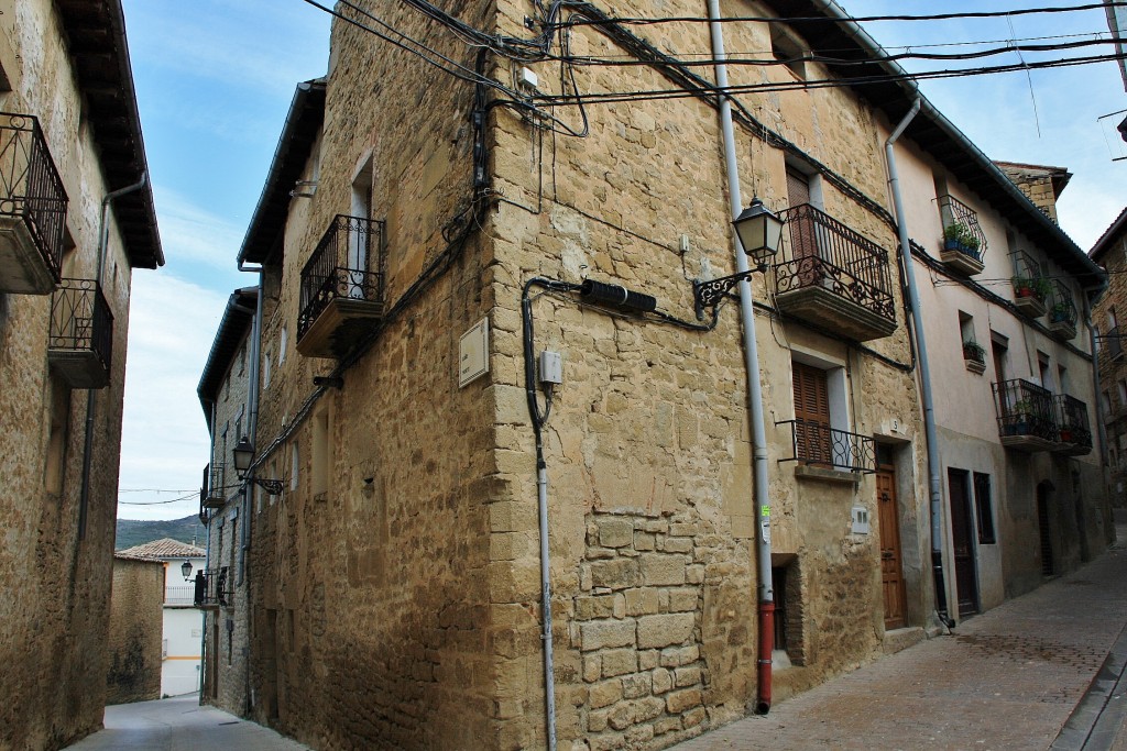 Foto: Centro histórico - San Martín de Unx (Navarra), España