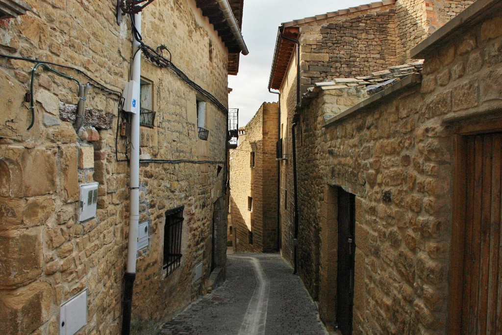 Foto: Centro histórico - San Martín de Unx (Navarra), España