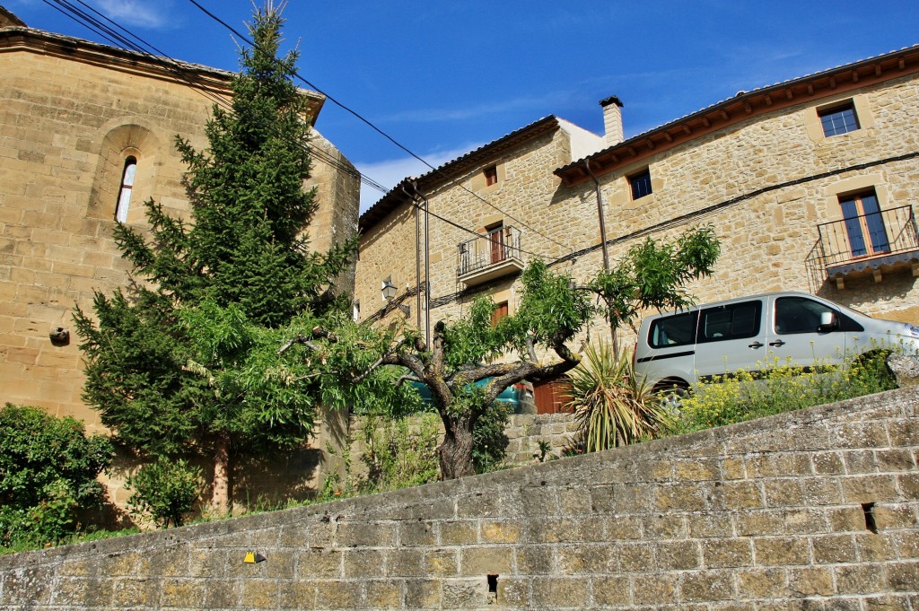 Foto: Centro histórico - San Martín de Unx (Navarra), España