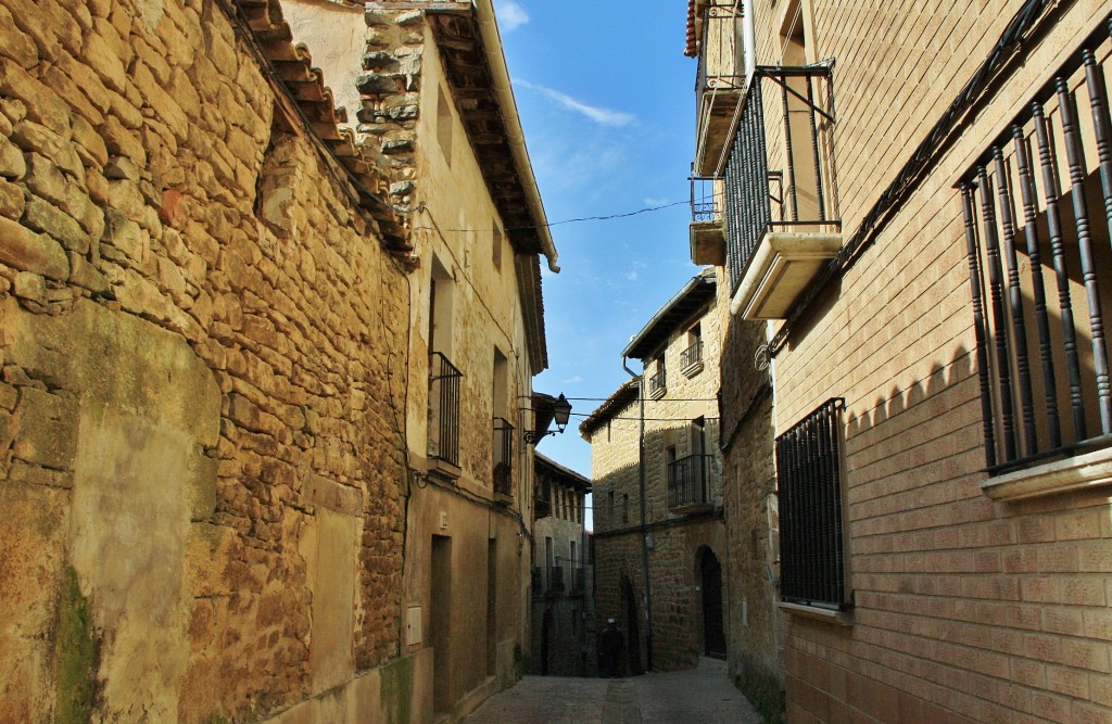 Foto: Centro histórico - San Martín de Unx (Navarra), España