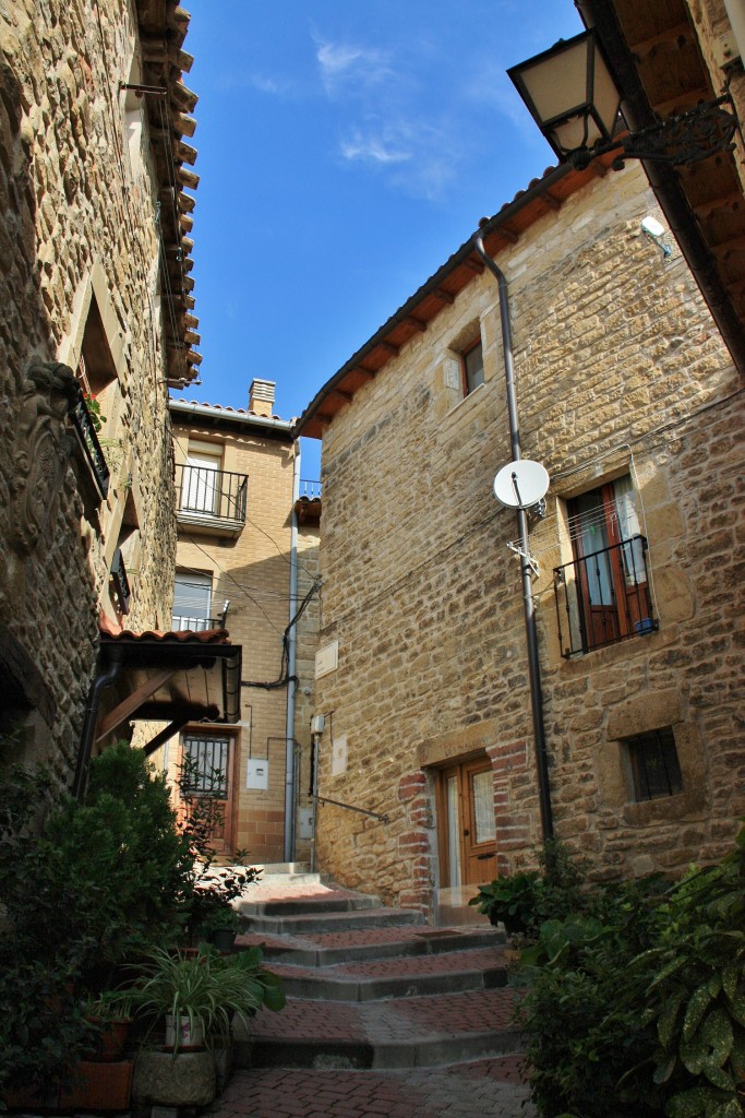 Foto: Centro histórico - San Martín de Unx (Navarra), España