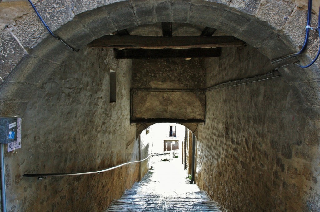 Foto: Centro histórico - San Martín de Unx (Navarra), España