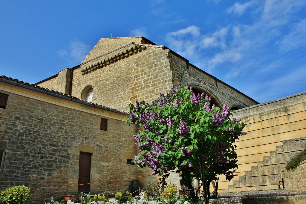 Foto: Iglesia fortaleza de Santa María - Ujué (Navarra), España