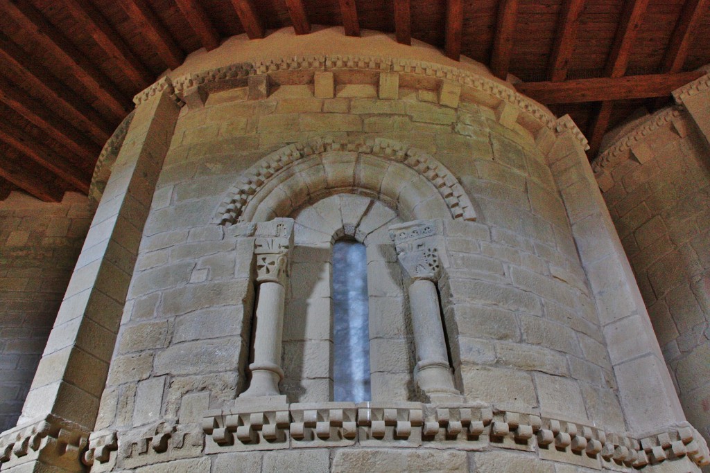 Foto: Iglesia fortaleza de Santa María - Ujué (Navarra), España