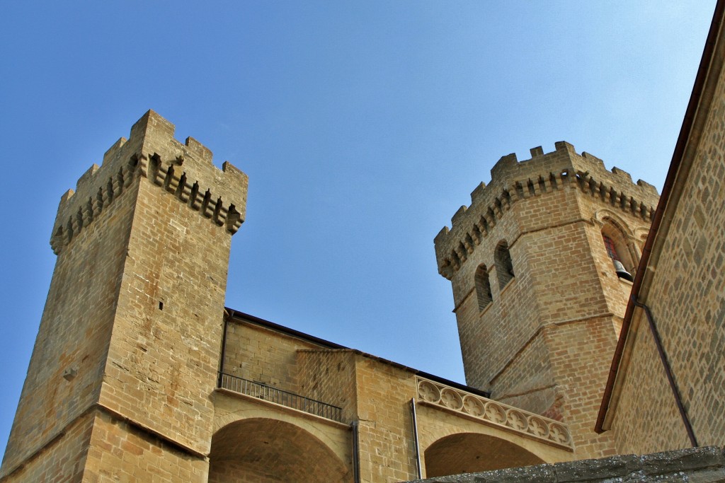 Foto: Iglesia fortaleza de Santa María - Ujué (Navarra), España