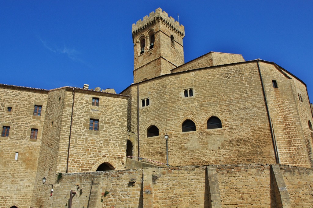 Foto: Iglesia fortaleza de Santa María - Ujué (Navarra), España