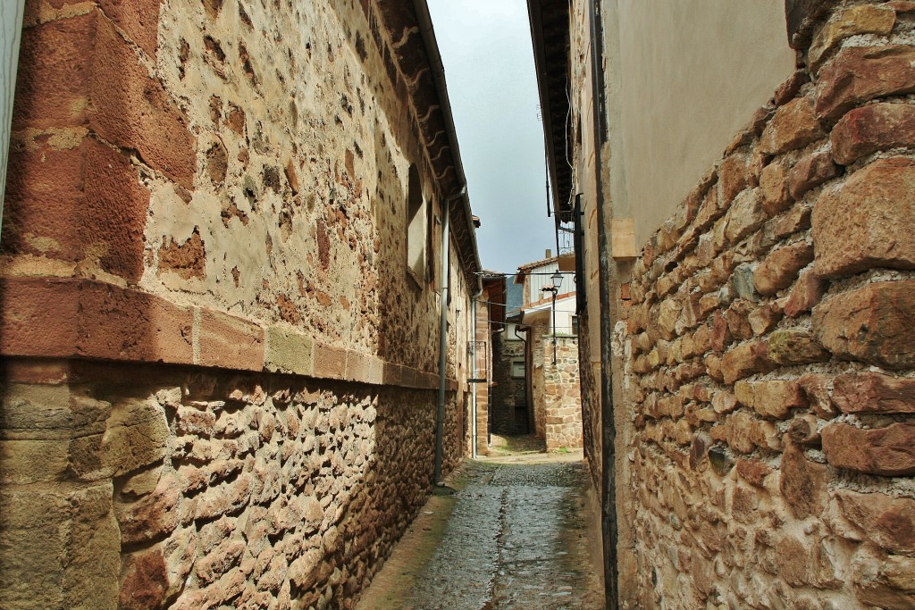 Foto: Vista del pueblo - Viniegra de Abajo (La Rioja), España