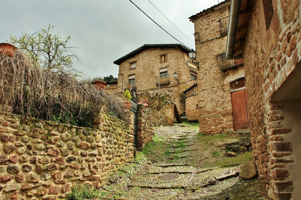 Foto: Vista del pueblo - Viniegra de Abajo (La Rioja), España