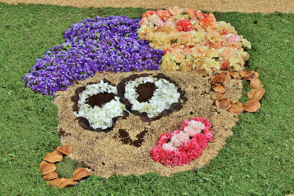 Foto: Alfombras de flores - Sitges (Barcelona), España