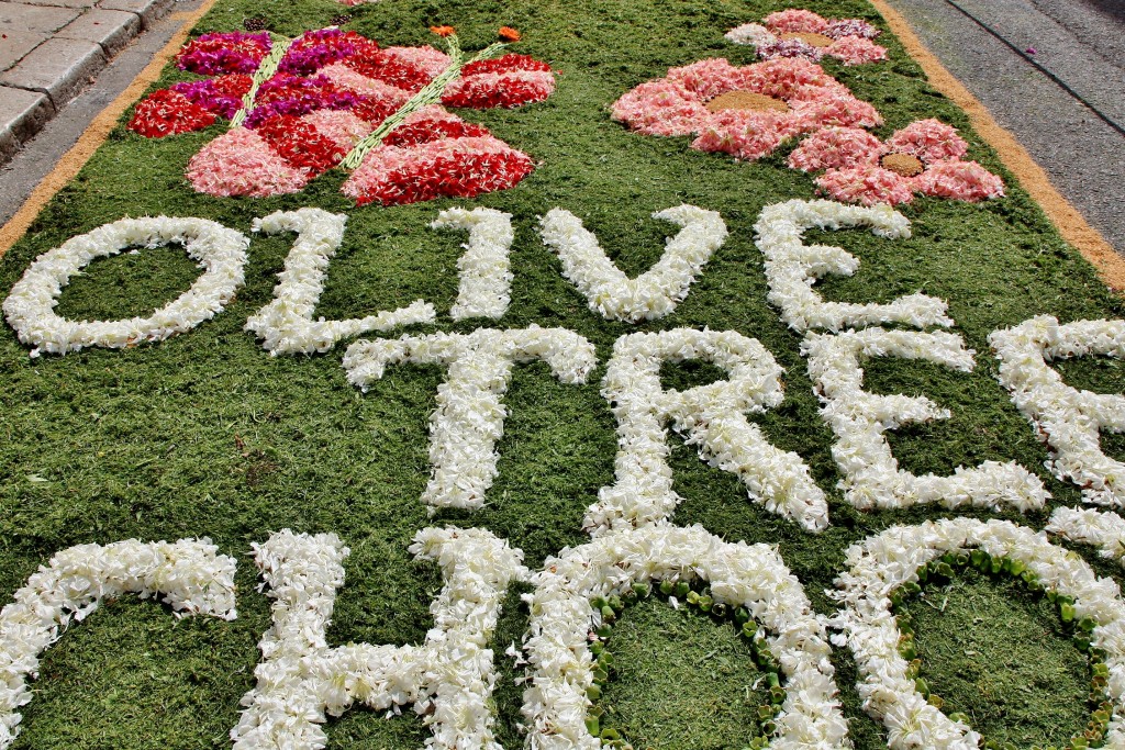 Foto: Alfombras de flores - Sitges (Barcelona), España