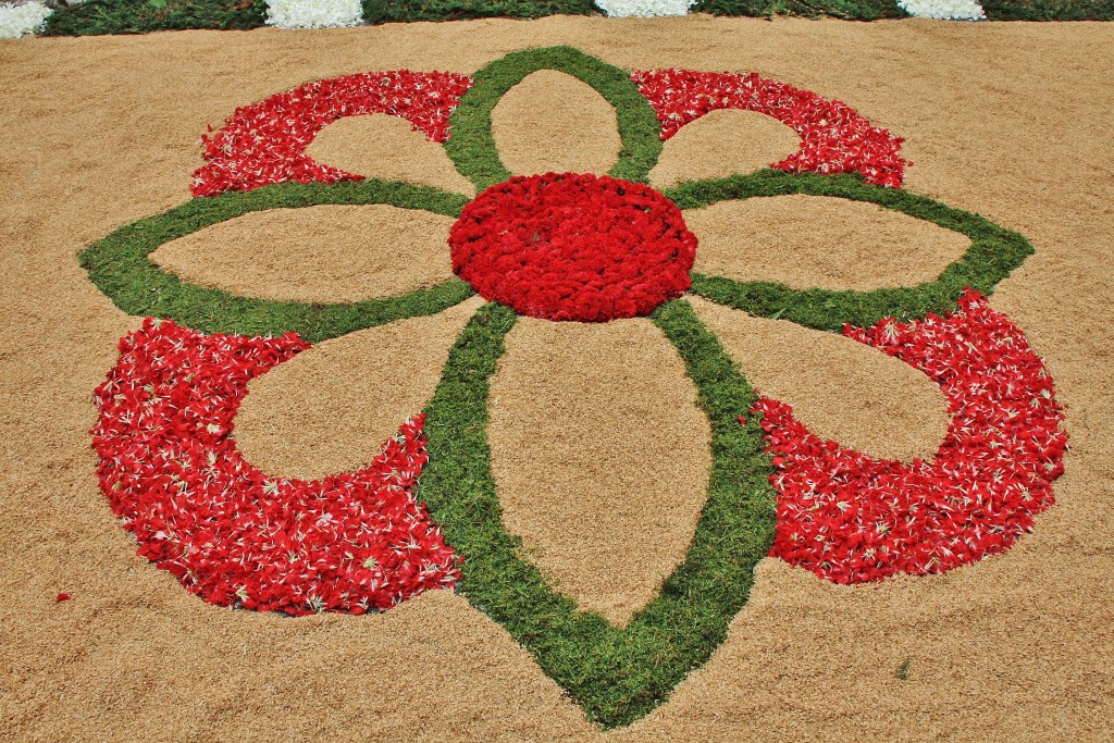 Foto: Alfombras de flores - Sitges (Barcelona), España