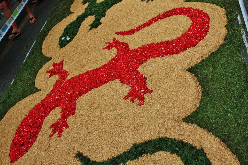 Foto: Alfombras de flores - Sitges (Barcelona), España