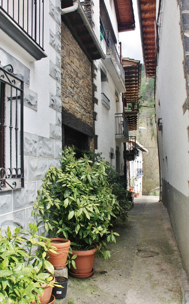 Foto: Centro histórico - Burgui (Navarra), España