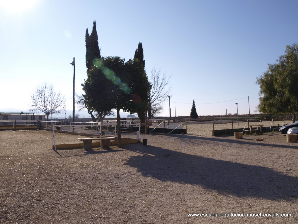 Foto: Pista de doma - Pacs del Penedès (Barcelona), España