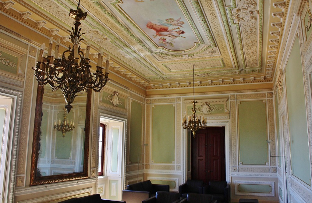 Foto: Interior del palacio - Estoi (Faro), Portugal