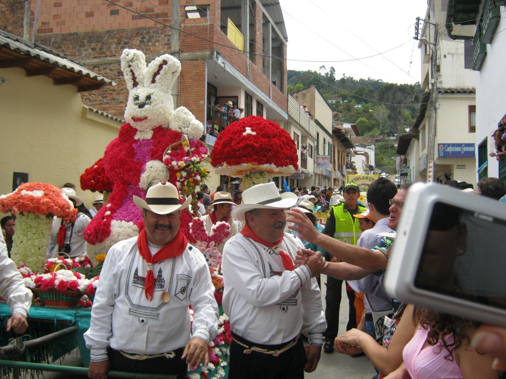 Foto: Desfile de las flores 06/08/2012 - Vélez Santander (Santander), Colombia