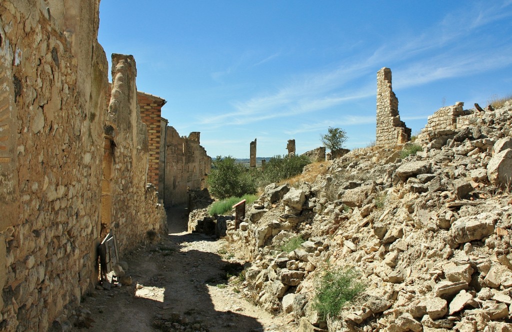 Foto: Restos de la guerra civil - Corbera d´Ebre (Tarragona), España