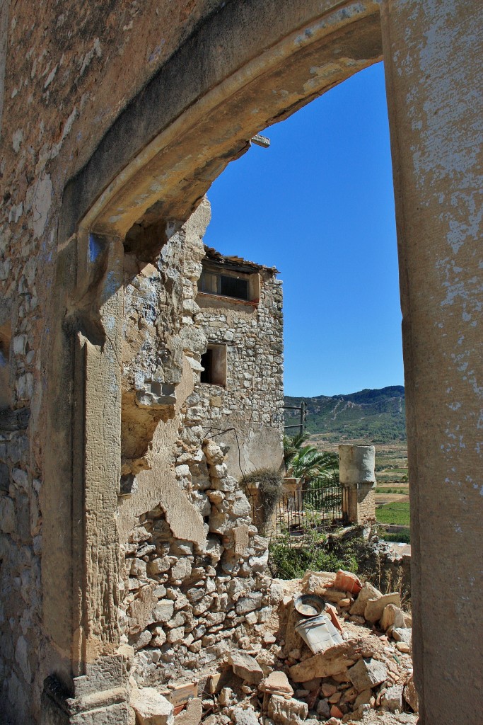 Foto: Restos de la guerra civil - Corbera d´Ebre (Tarragona), España